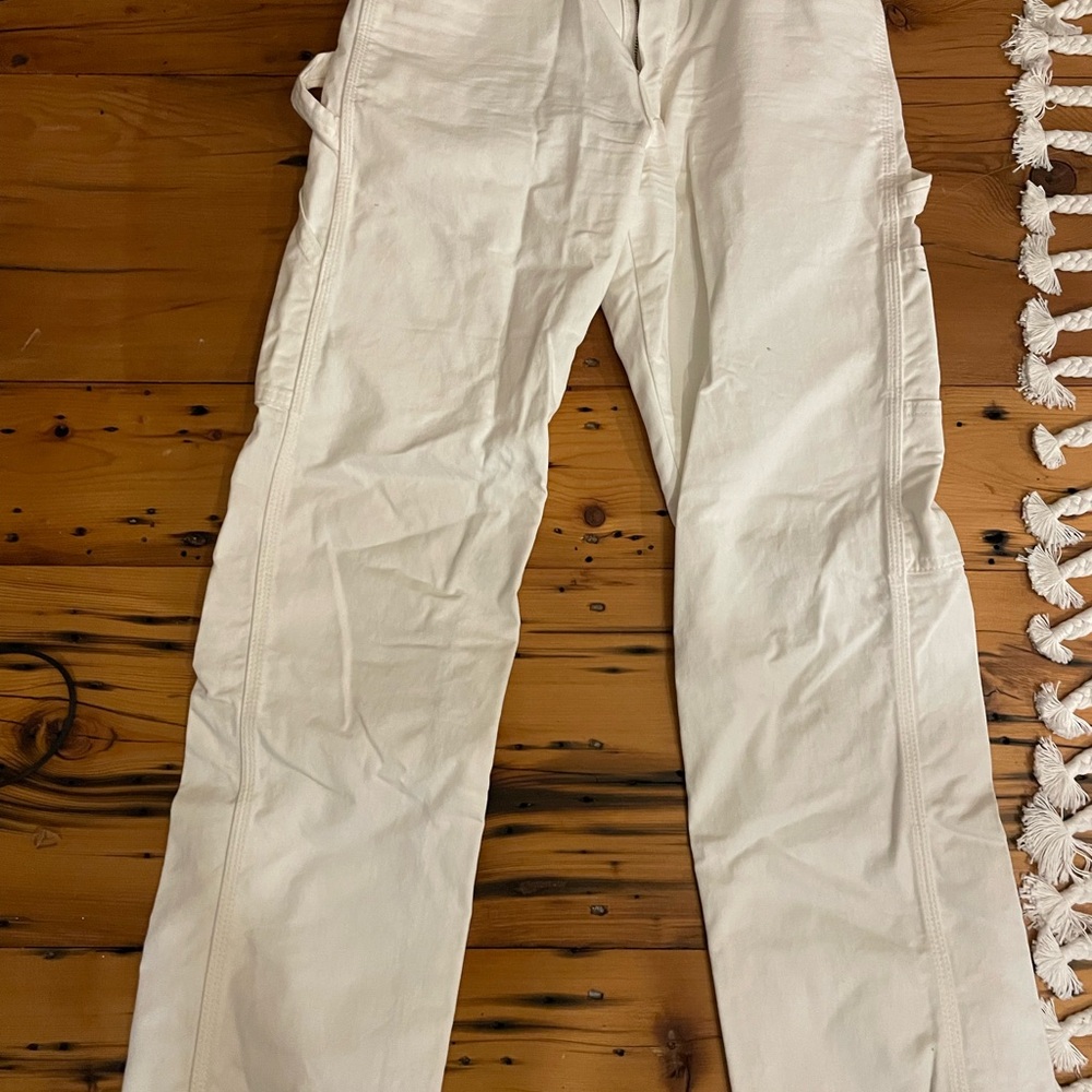 White Dickies Cargo Pants